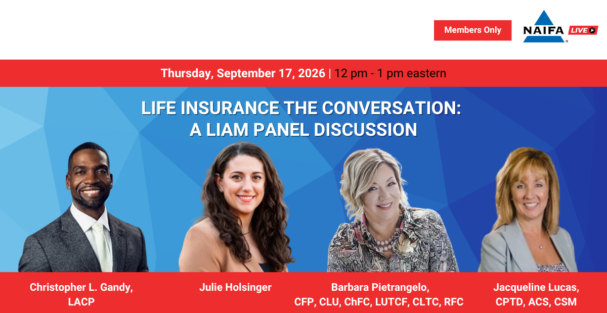 NAIFA LIVE SEPTEMBER 2026
